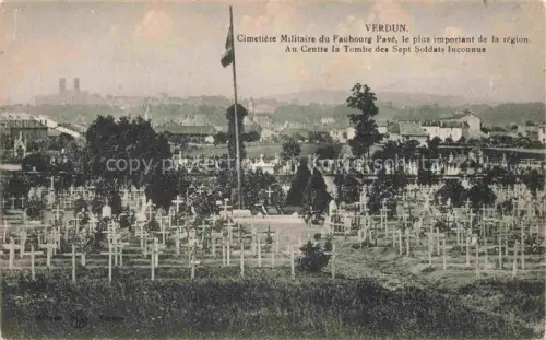 AK / Ansichtskarte VERDUN  55 Meuse Cimetiere Militaire du Faubourg
