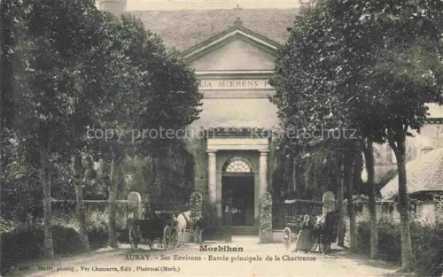 AK / Ansichtskarte Auray Lorient 56 Morbihan Entree principale de la Chartreuse