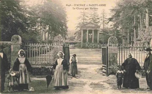 AK / Ansichtskarte Ste-Anne-de-Auray LORIENT 56 Morbihan Le Champ des Martyrs