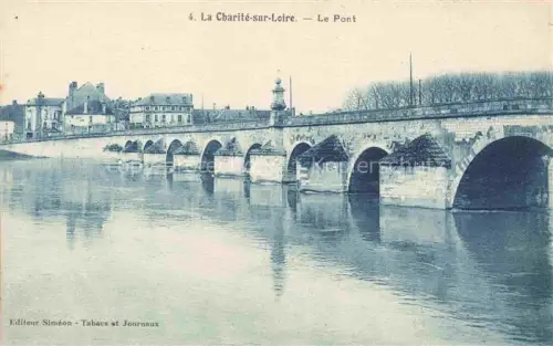 AK / Ansichtskarte Charite-sur-Loire La 58 Nievre Le Pont