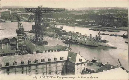 AK / Ansichtskarte LORIENT 56 Morbihan Panorama Port Guerre