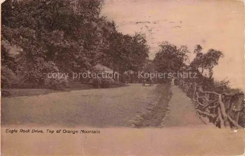 AK / Ansichtskarte Orange New Jersey USA Eagle Rock Drive Top of Orange Mountain