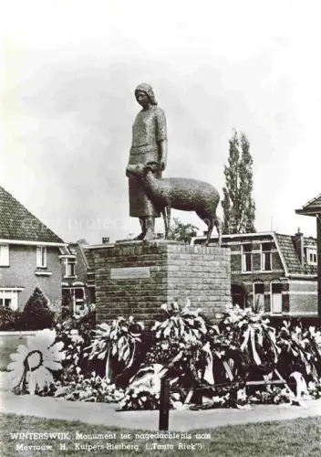 AK / Ansichtskarte Winterswijk Gelderland NL Monument ter nagedachtenis aan Mevrouw H. Kuipers-Rietberg Tante Riek