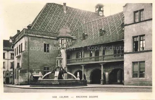 AK / Ansichtskarte COLMAR 68 Haut-Rhin Ancienne Douane