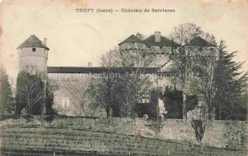 AK / Ansichtskarte Trept La Tour-du-Pin 38 isere Château de Serrières