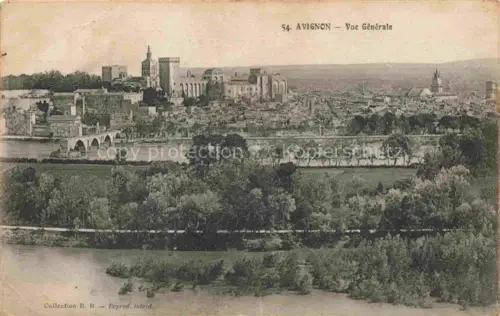 AK / Ansichtskarte AVIGNON 84 Vaucluse Vue générale Feldpost