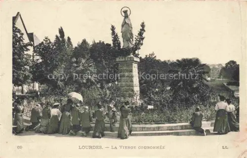 AK / Ansichtskarte LOURDES 65 La Vierge couronnée