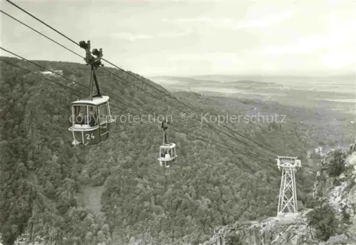 AK / Ansichtskarte SEILBAHN Cable-Car Telepherique Thale Harz Kr. Quedlingburg 