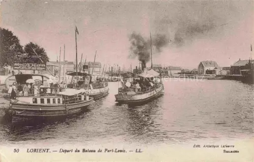 AK / Ansichtskarte LORIENT 56 Morbihan Deport du Bateau de Port Louis