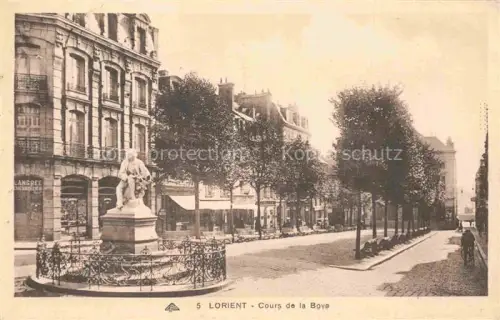 AK / Ansichtskarte LORIENT 56 Morbihan Cours de la Boye