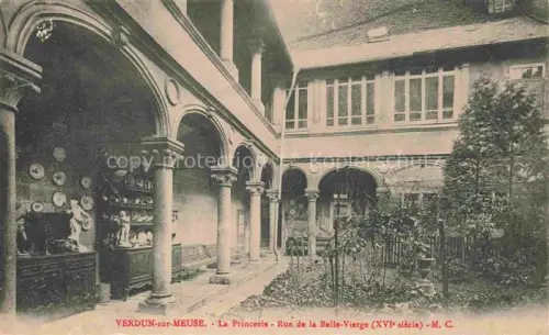 AK / Ansichtskarte VERDUN-sur-Meuse 55 Meuse La Princerie Rue Belle Vierge 
