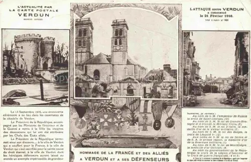 AK / Ansichtskarte VERDUN  55 Meuse Defenseurs Lattaque Carte Postale