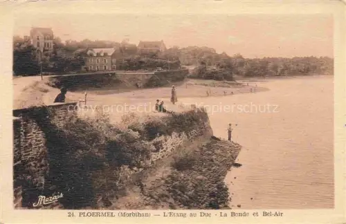 AK / Ansichtskarte Ploermel VANNES 56 Morbihan L Etang au Duc La Bonde et Bel Air