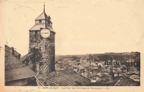AK / Ansichtskarte BAR-LE-DUC 55 Meuse La Tour de l Horloge et Panorama