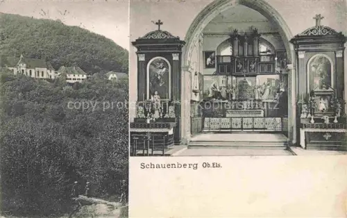 AK / Ansichtskarte Schauenberg Guebwiler Gebweiler 68 Haut-Rhin Alsace Notre Dame du Schauenberg Altar