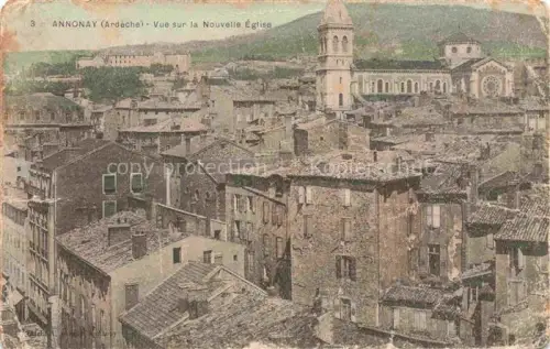 AK / Ansichtskarte Annonay Tournon 07 Ardeche Vue sur la nouvelle église