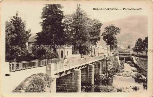 AK / Ansichtskarte Rupt-sur-Moselle EPINAL 88 Vosges Pont de Lette