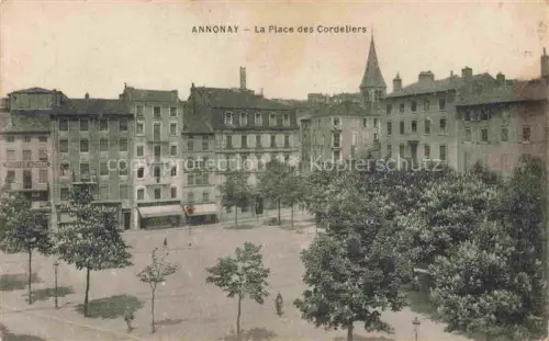 AK / Ansichtskarte Annonay Tournon 07 Ardeche Place des Cordeliers