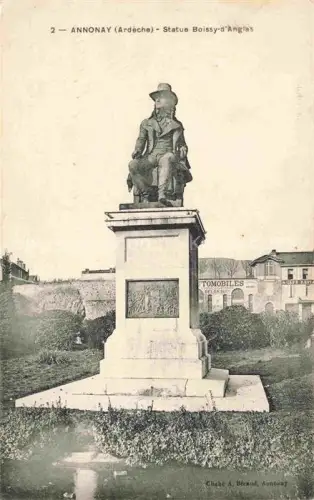 AK / Ansichtskarte Annonay Tournon 07 Ardeche Statue Boissy-d'Anglas