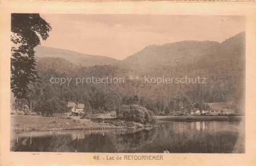 AK / Ansichtskarte Lac de Retournemer Xonrupt-Longemer 88 Vosges Vue sur le lac