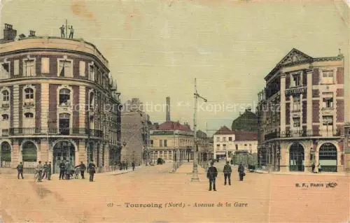 AK / Ansichtskarte TOURCOING LILLE 59 Nord Avenue de la Gare