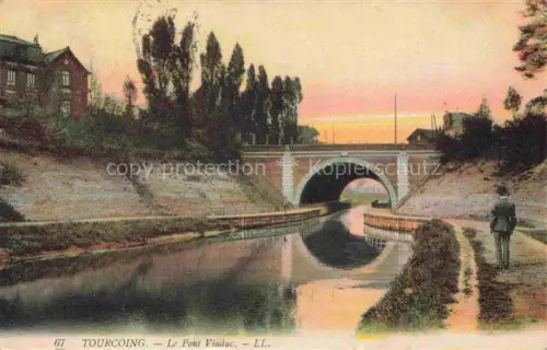 AK / Ansichtskarte TOURCOING LILLE 59 Nord Le Pont Viaduc