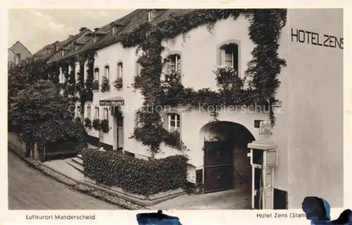 AK / Ansichtskarte Manderscheid Eifel Hotel Zens Luftkurort