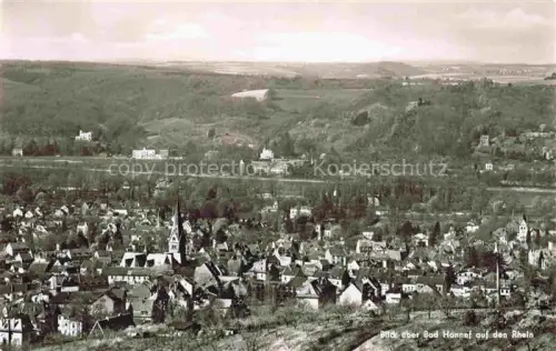 AK / Ansichtskarte BAD HONNEF Panorama Blick auf den Rhein