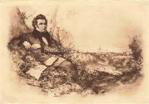 AK / Ansichtskarte SCHUBERT Franz (1797-1828) Komponist 