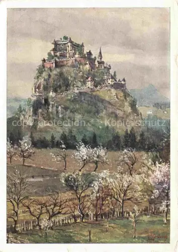 AK / Ansichtskarte MANHART Ed. Kuenstlerkarte Hochosterwitz 