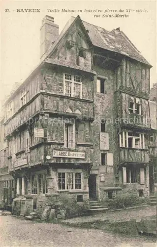 AK / Ansichtskarte Bayeux 14 Calvados Vieille Maison Saint Martin 
