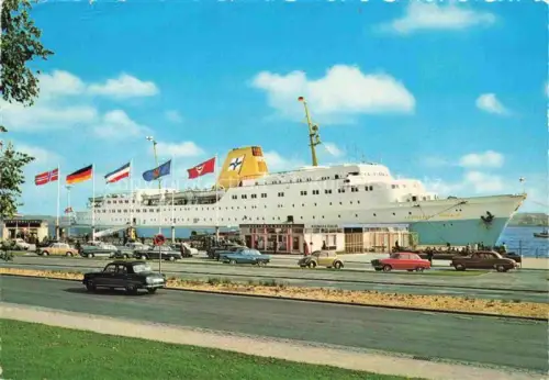 AK / Ansichtskarte Faehre Ferry Bac Traghetto-- Kiel Kronprins Harlad 