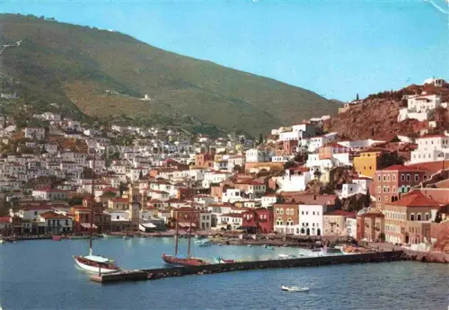 AK / Ansichtskarte Idra Hydra Hidra Greece Un angolo della citta