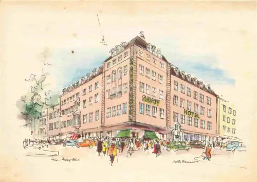 AK / Ansichtskarte OSLO  Norge Hotel Savoy