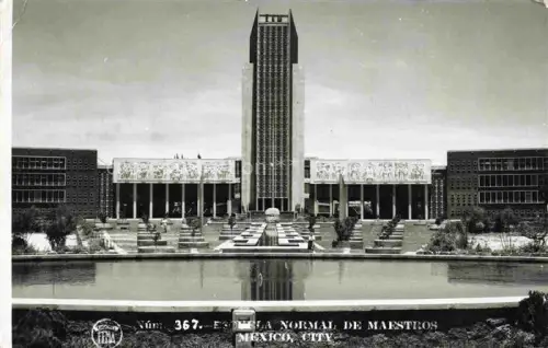 AK / Ansichtskarte Mexico -City D.F. Mexico La Normal de Maestros