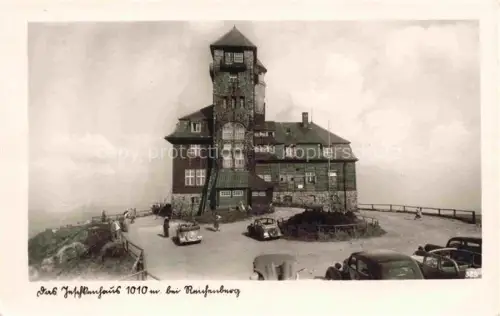 AK / Ansichtskarte Jeschken Jested Liberec Reichenberg CZ Das Jeschkenhaus