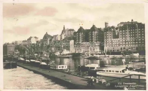 AK / Ansichtskarte STOCKHOLM  Sweden Ensamruett Ljunggrens Konstfoerlag