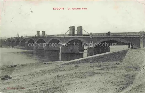 AK / Ansichtskarte Digoin Charolles 71 Saone-et-Loire Le nouveau Pont