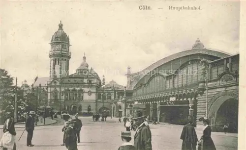 AK / Ansichtskarte Coeln KoeLN Rhein Hauptbahnhof
