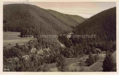 AK / Ansichtskarte Leutenberg Saalfeld Thueringen Herschdorfer Tal Panorama