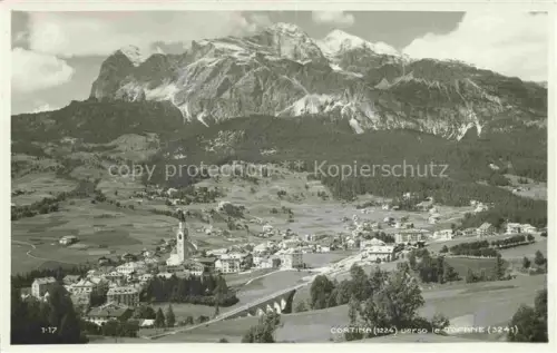 AK / Ansichtskarte Cortina d Ampezzo Veneto IT verso le Tofane