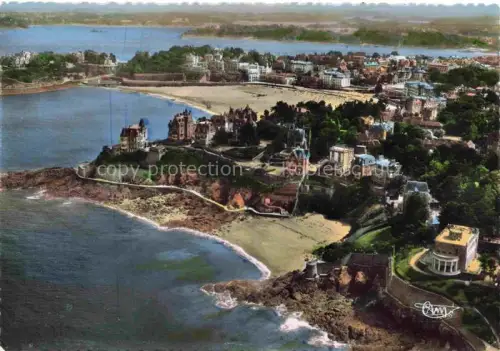 AK / Ansichtskarte DINARD 35 Ille-et-Vilaine Pointe de la Malouine et vue sur la Rance vue aérienne