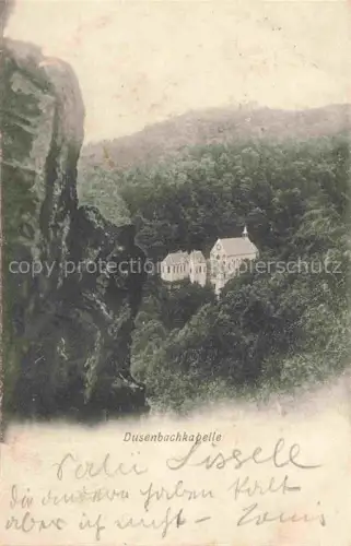 AK / Ansichtskarte Dusenbach Rappoltsweiler Ribeauville Alsace 68 Haut-Rhin Dusenbachkapelle