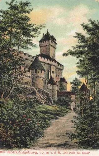 AK / Ansichtskarte Hohkoenigsburg Haut-Koenigsbourg Château