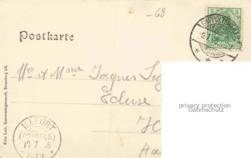 AK / Ansichtskarte Dusenbach Rappoltsweiler Ribeauville Alsace 68 Haut-Rhin Kapelle