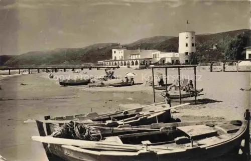 AK / Ansichtskarte Castelldefels BARCELONA Cataluna ES Playa Boote 