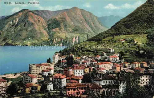 AK / Ansichtskarte LUGANO Lago di Lugano TI Paradiso Schweiz 