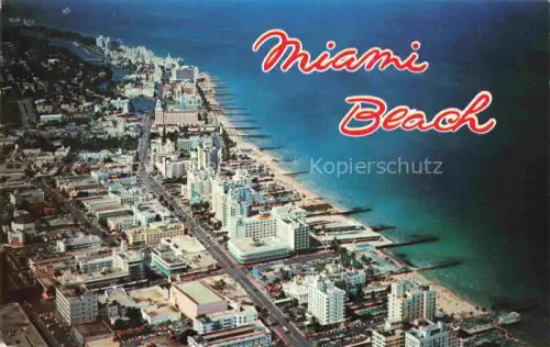 AK / Ansichtskarte Miami Beach Florida USA Street North 