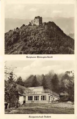 AK / Ansichtskarte Hohengeroldseck Ruine Seelbach BW Biberach Lahr Bad Schwarzwald 