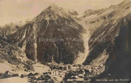 AK / Ansichtskarte Goeschenen Goeschenen UR Rhienthal 